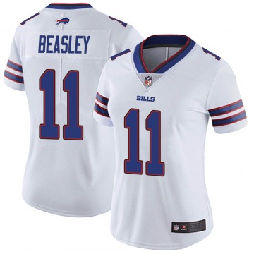 Women's Buffalo Bills #11 Cole Beasley White Vapor Untouchable Limited Stitched NFL Jersey